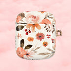 Cozy Fall Floral AirPod Case