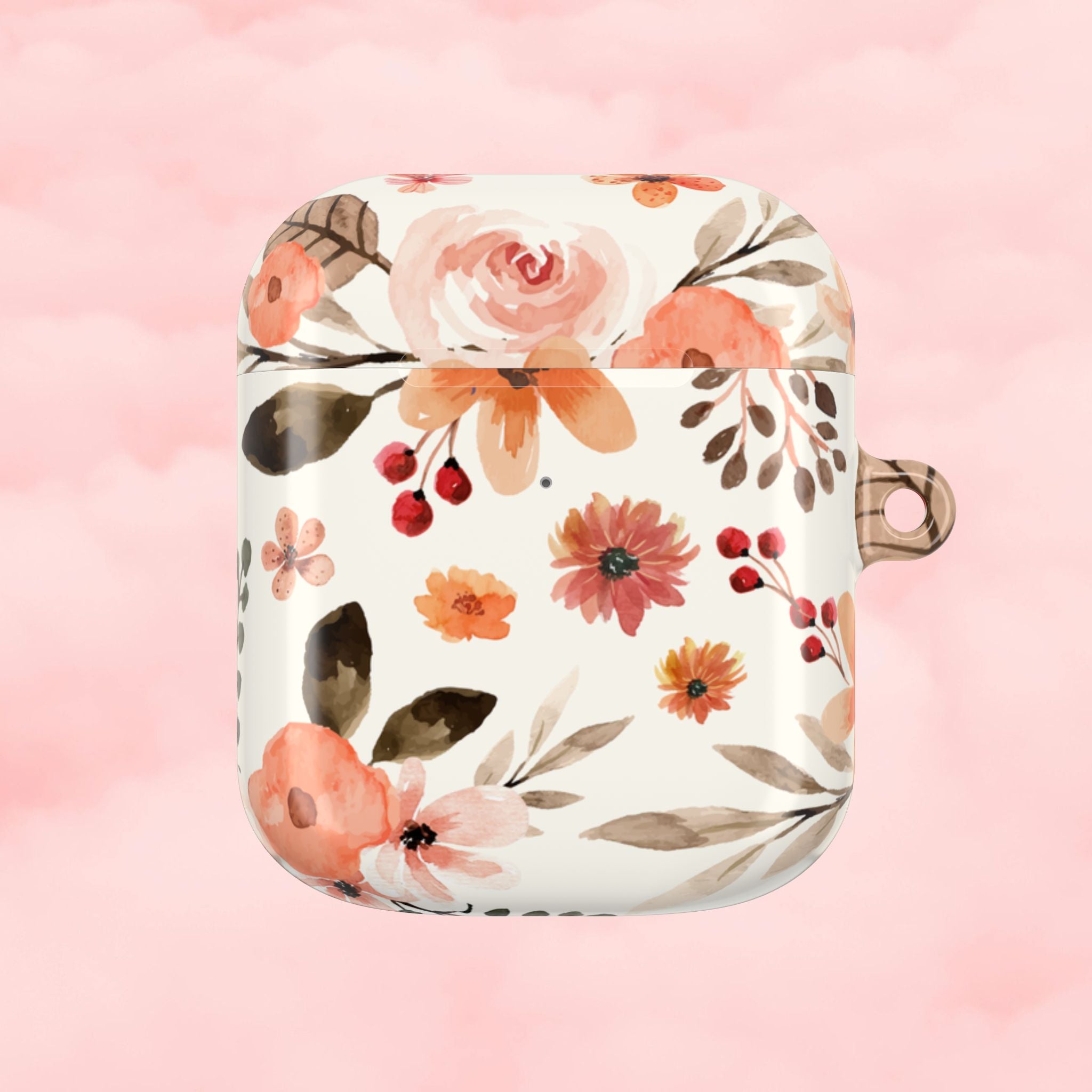 Cozy Fall Floral AirPod Case