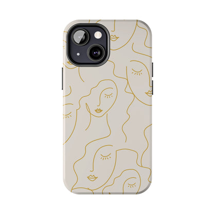 Minimalist Woman Phone Case