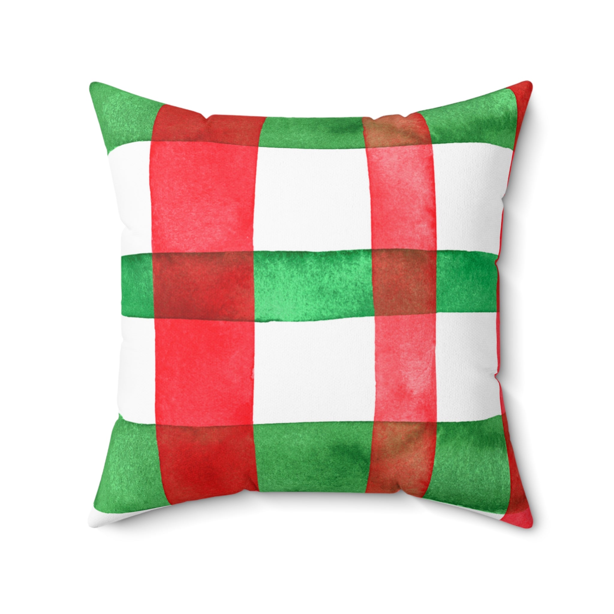 Wrapped Xmas Present Square Pillow