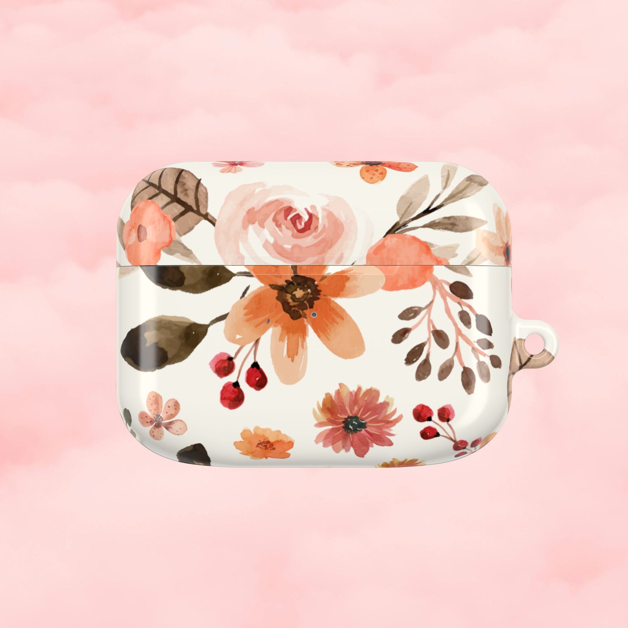 Cozy Fall Floral AirPod Case