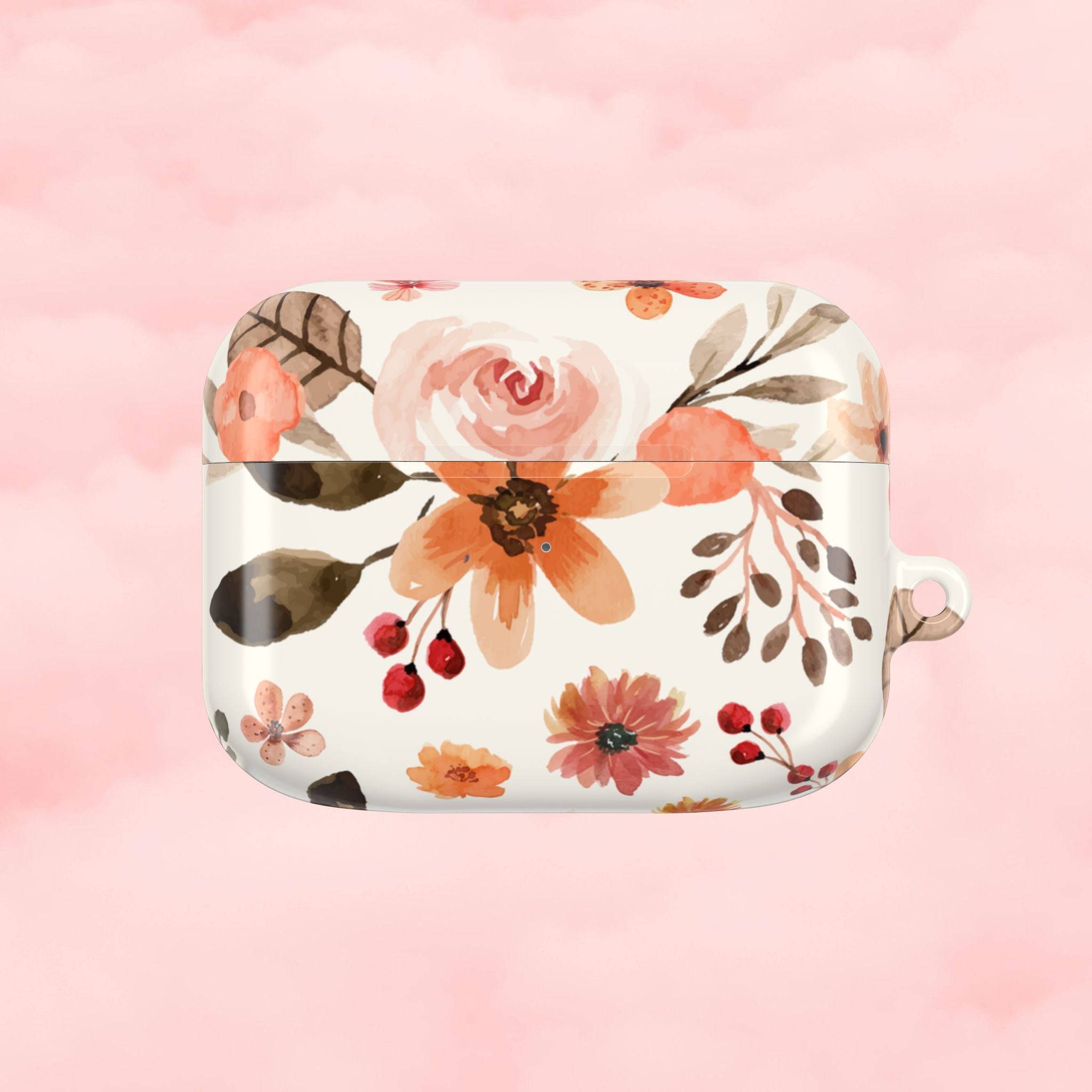 Cozy Fall Floral AirPod Case