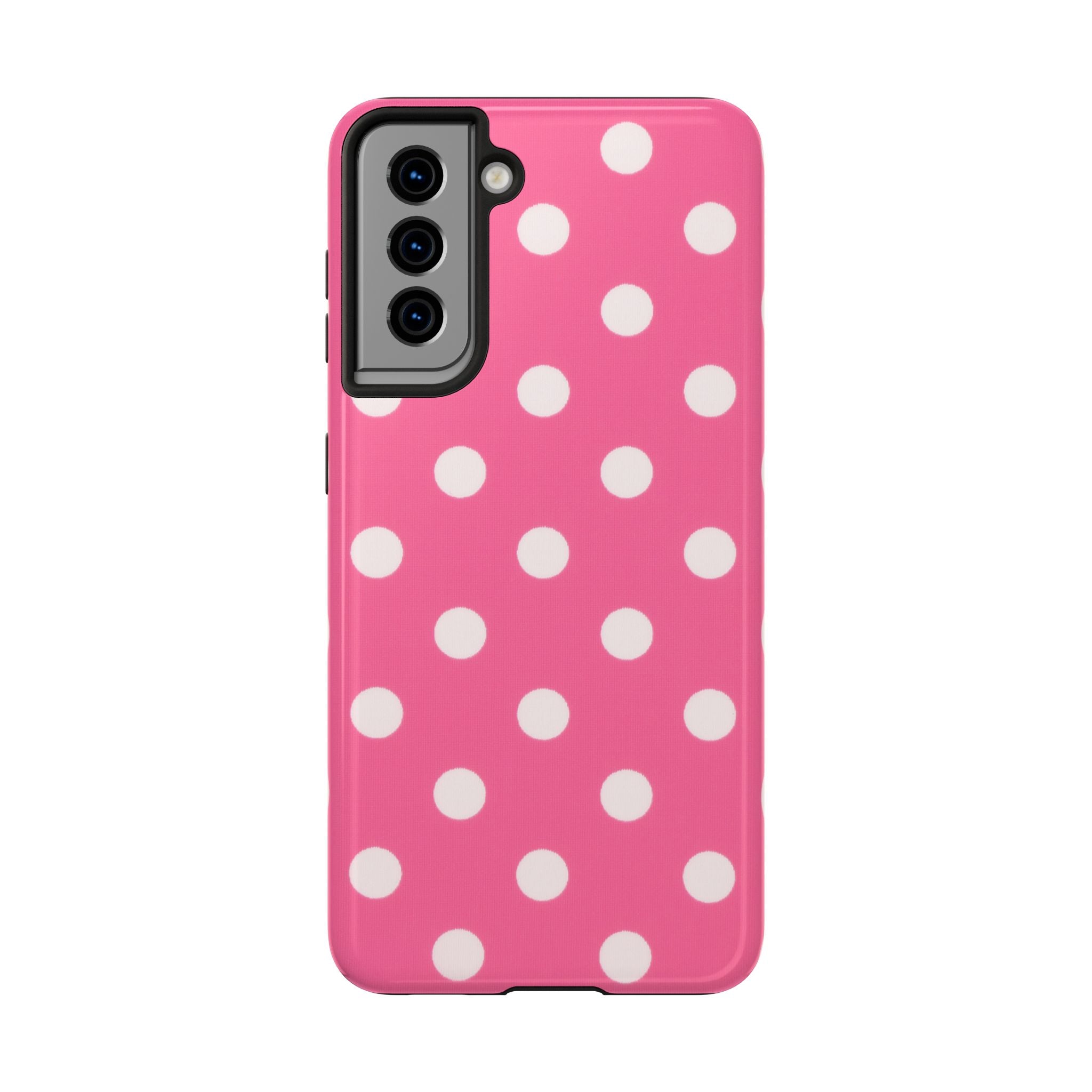 Pink Polka Dot Phone Case (Apple & Android)