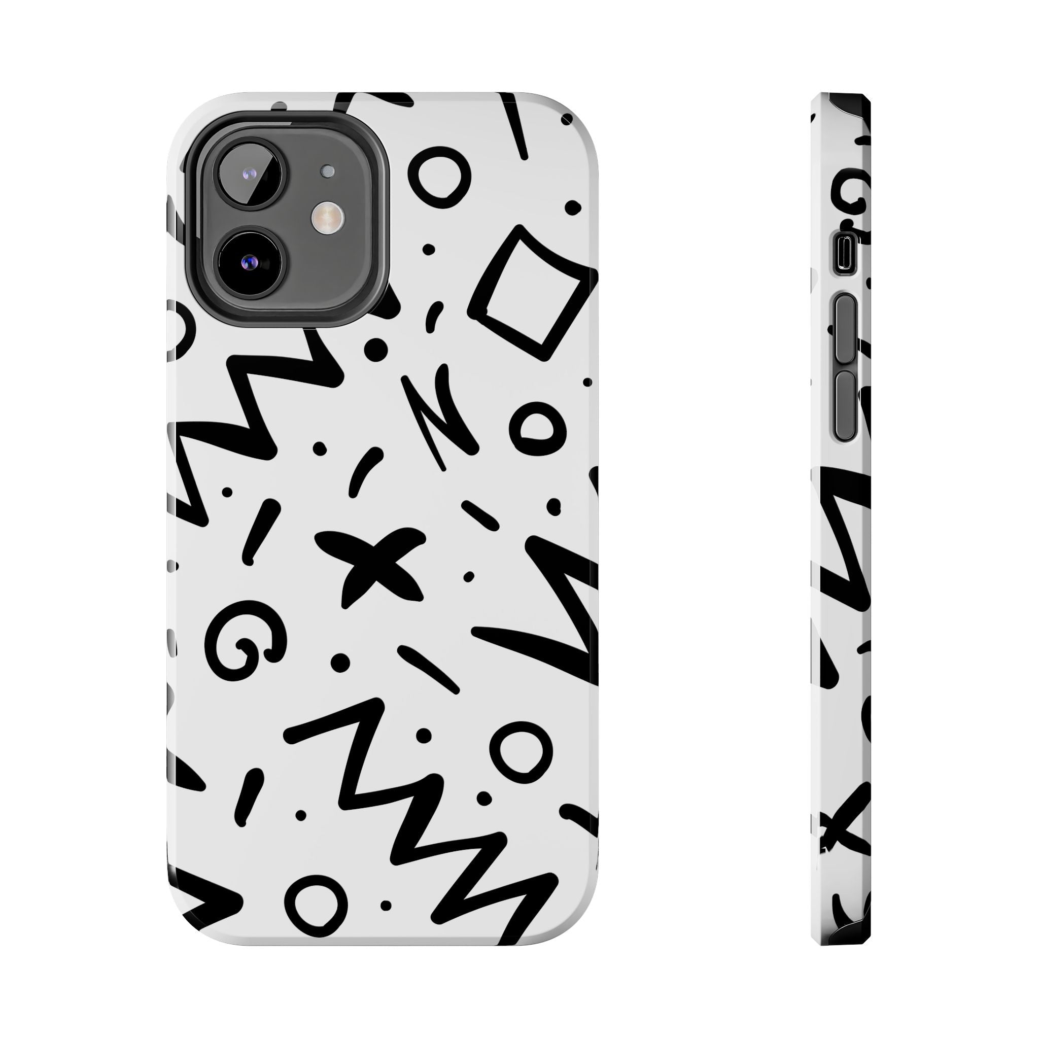 Abstract Memphis Pattern Phone Case (Apple & Android)