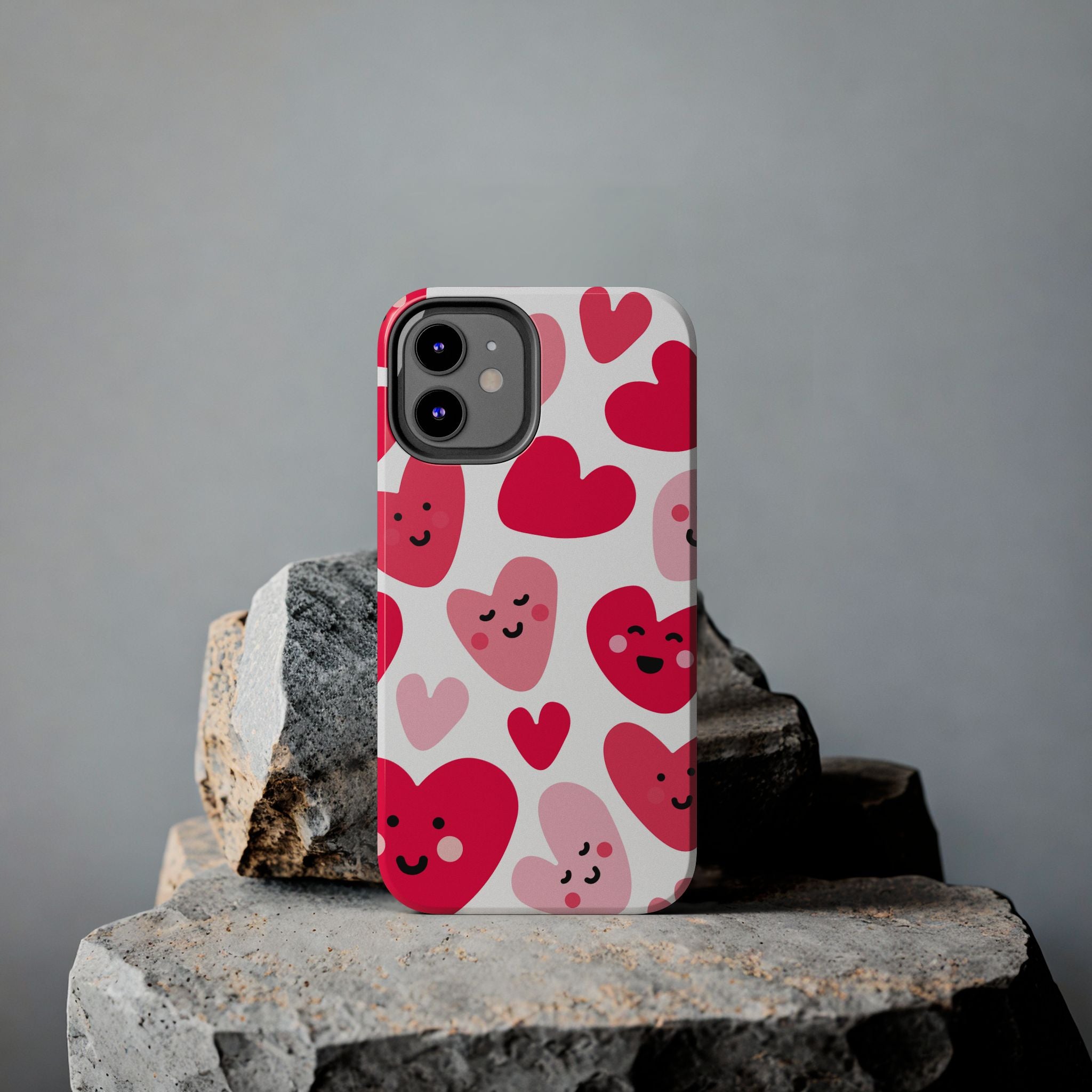 Happy Hearts Phone Case (Apple & Android)