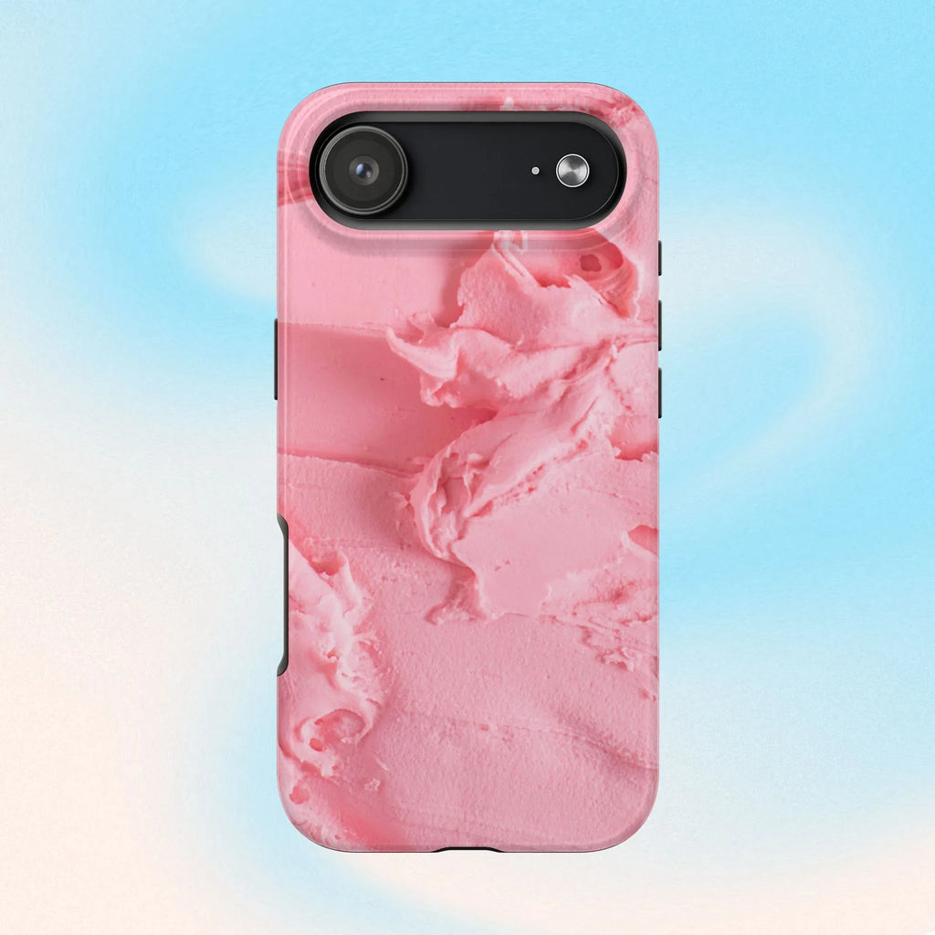 Yummy Pink Frosting Phone Case (Apple & Android) - Pink Sweetheart
