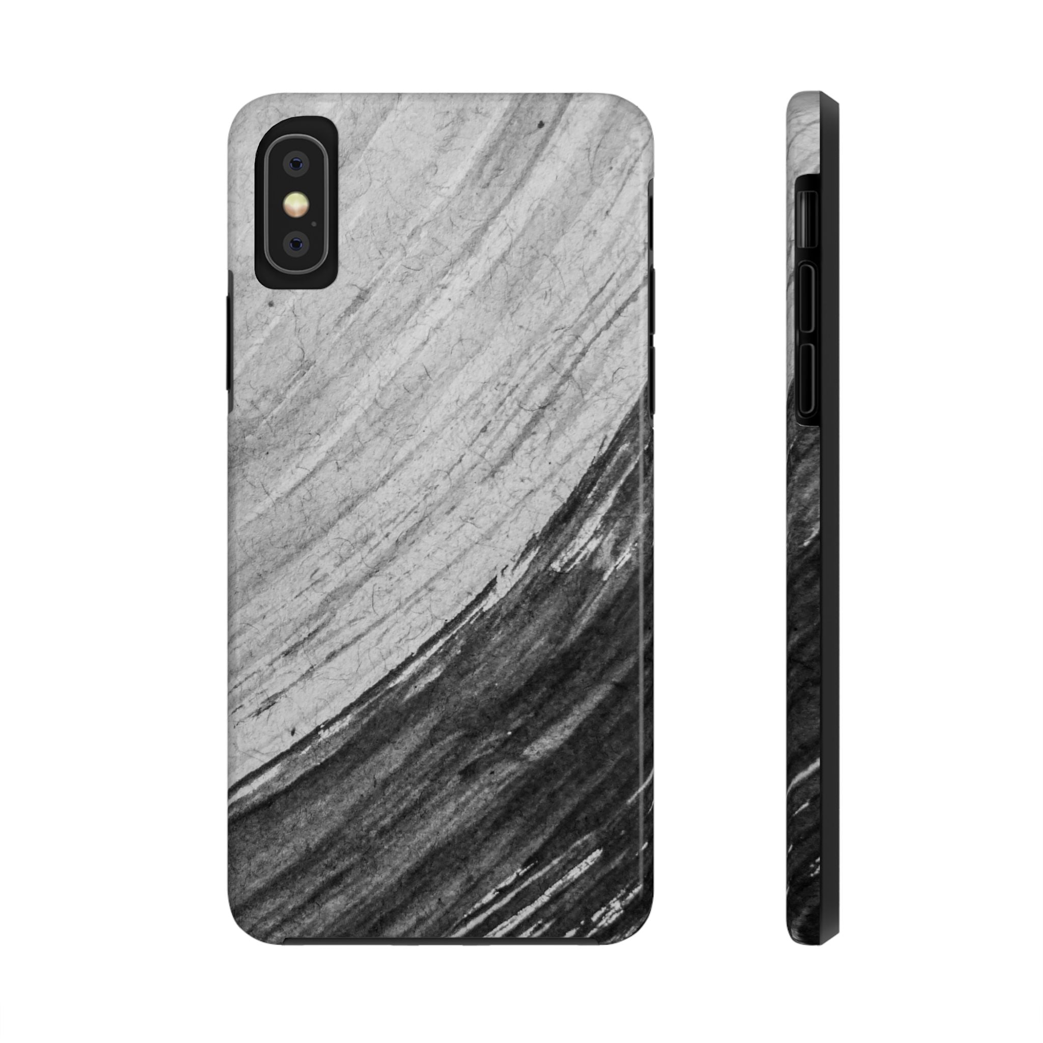 Black & Gray Phone Case (Apple & Android)