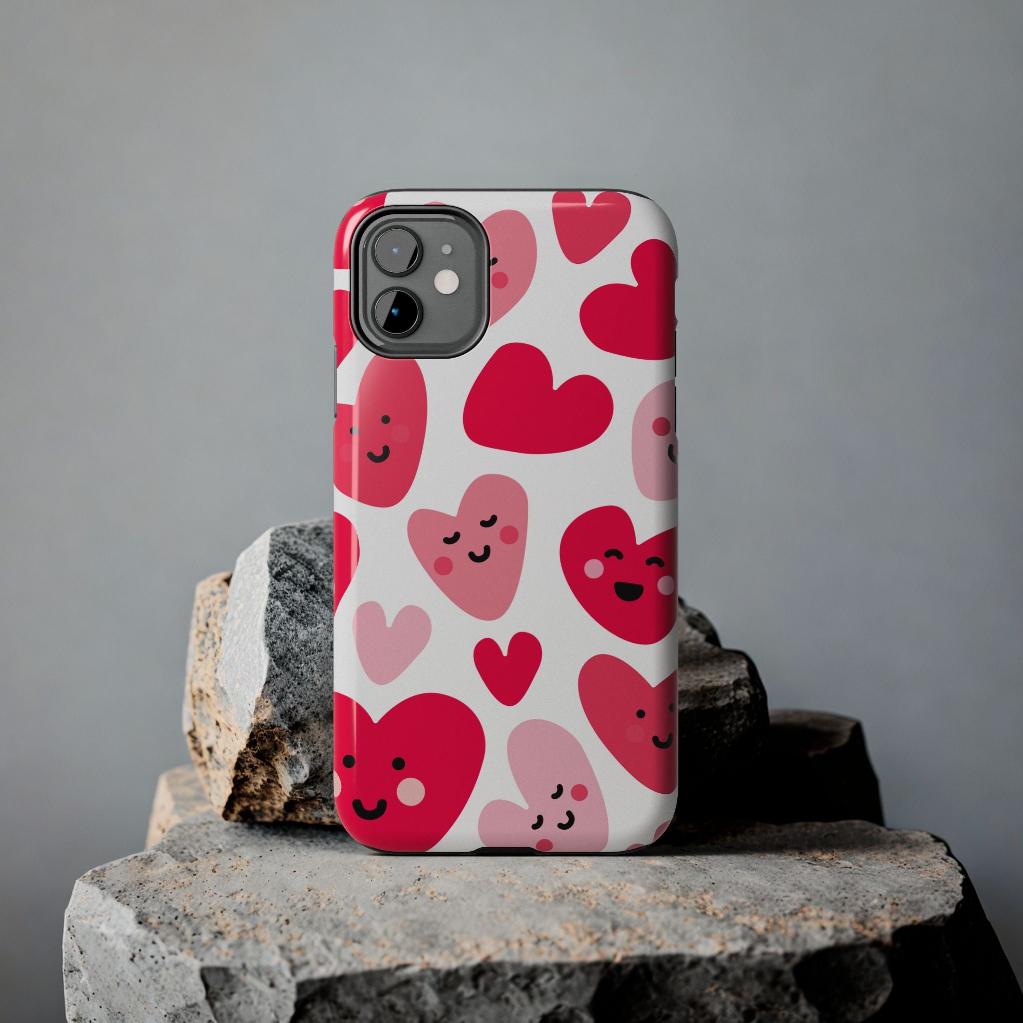 Happy Hearts Phone Case (Apple & Android)