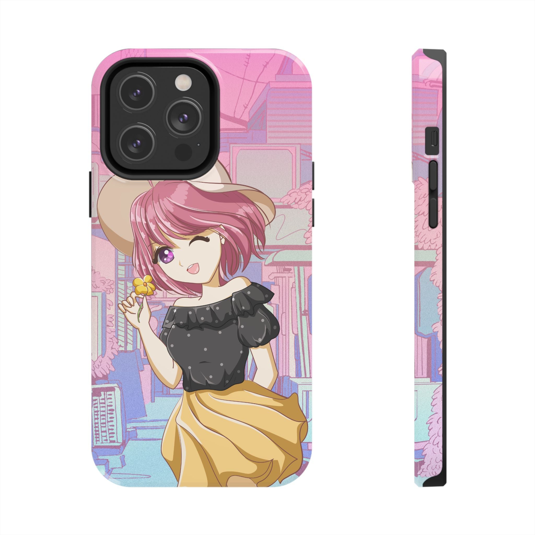 Anime Girl Phone Case (Apple & Android)