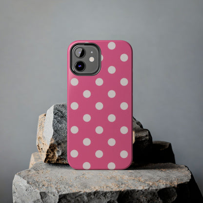 Pink Polka Dot Phone Case