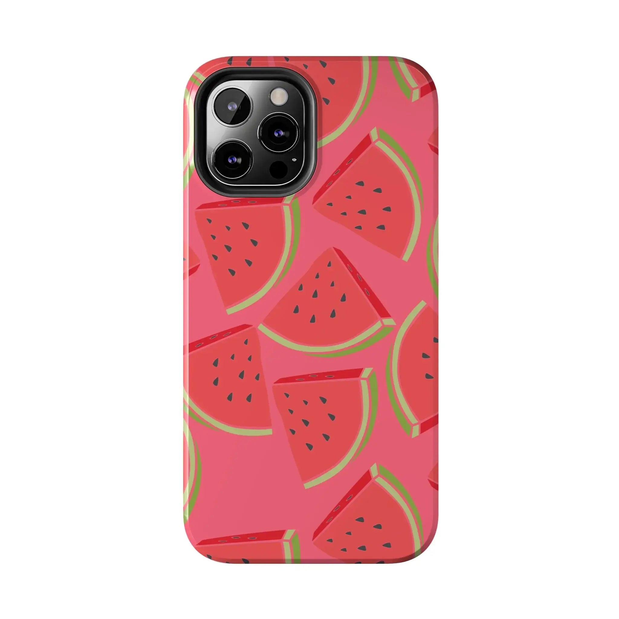 Watermelon Slices Phone Case (Apple & Android) - Pink Sweetheart
