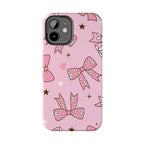 Pretty Pink Bows Phone Case (Apple & Android) - Pink Sweetheart
