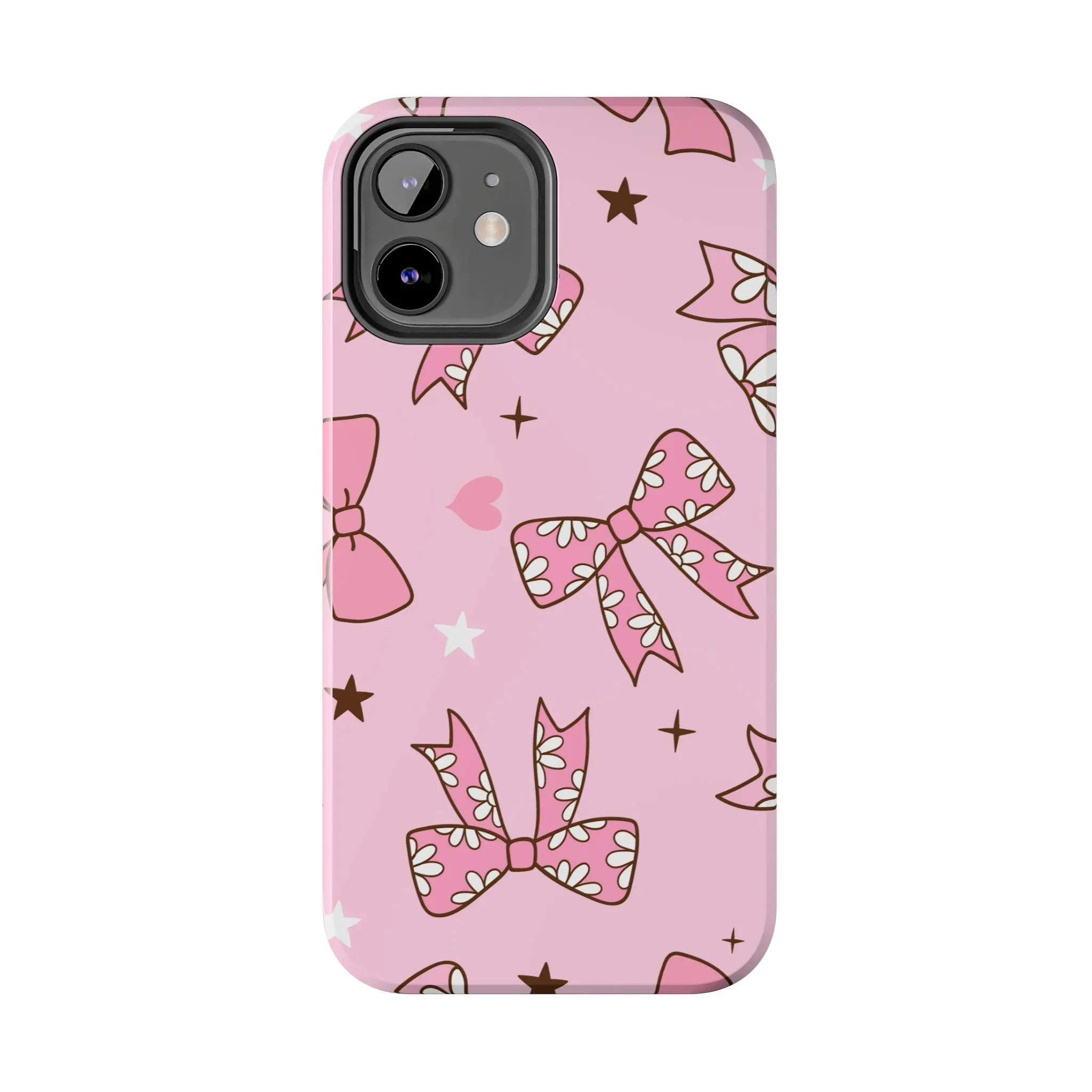 Pretty Pink Bows Phone Case (Apple & Android) - Pink Sweetheart