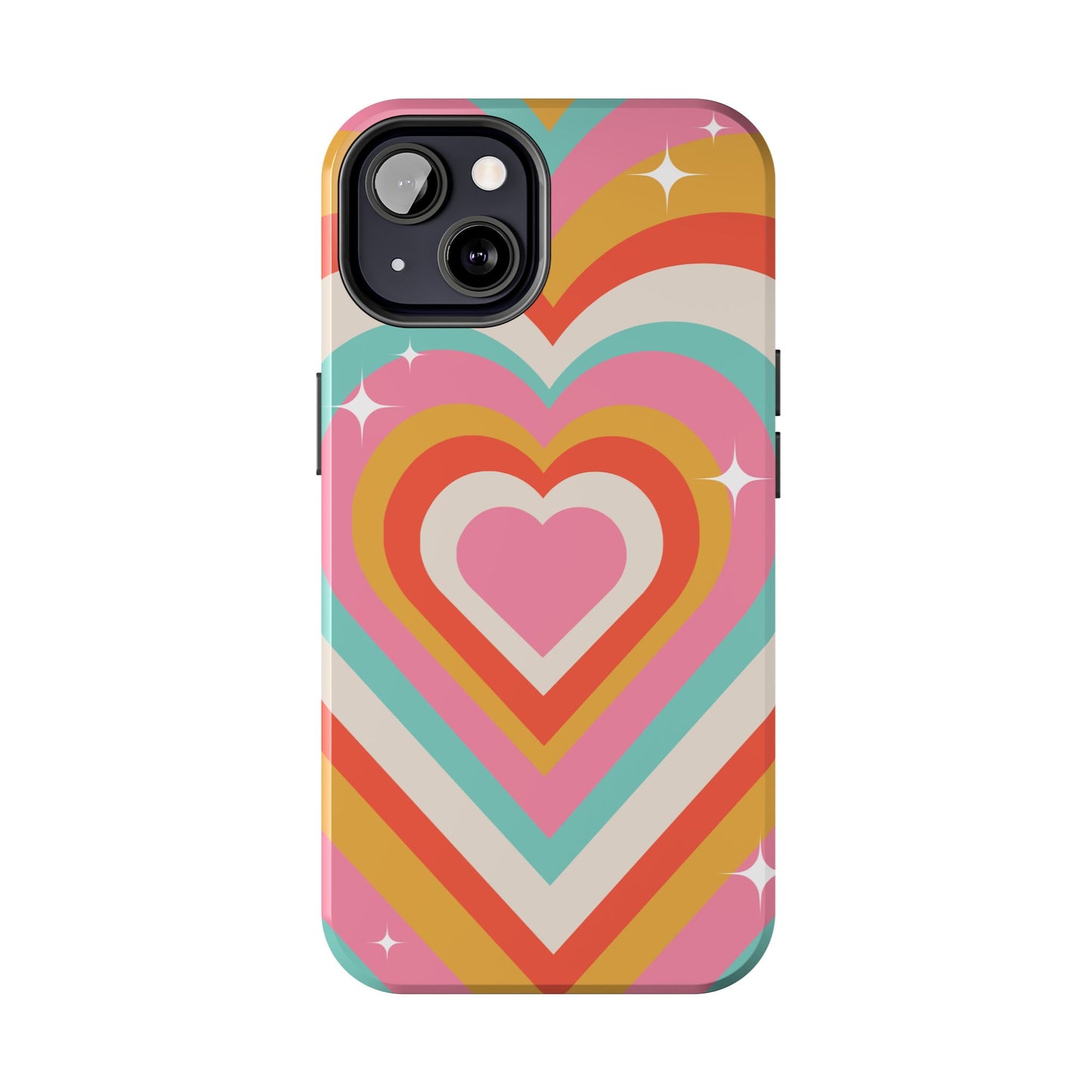 Psychedelic Hearts Phone Case