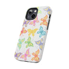 Busy Butterflies Phone Case (Apple & Android) - Pink Sweetheart
