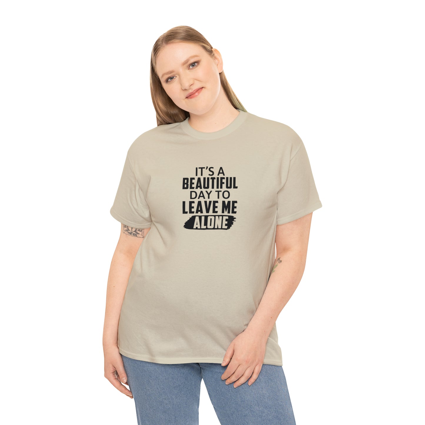 Leave Me Alone Cotton Tee