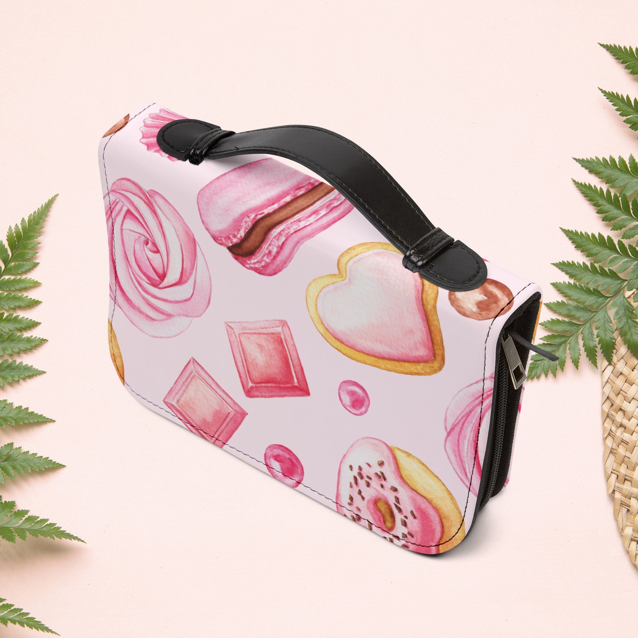 Pink Macaron Sweets Book Cover