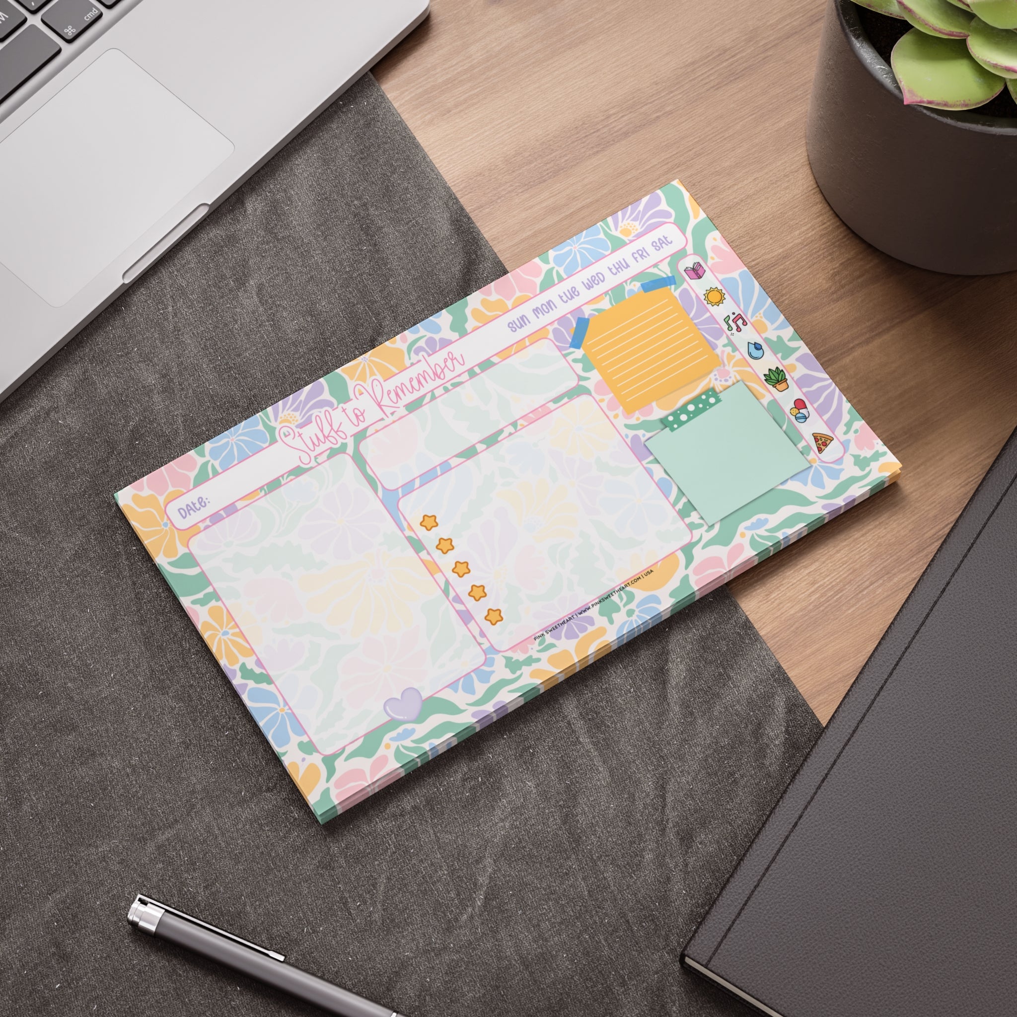 Fleur de Matisse Sticky Note Pad