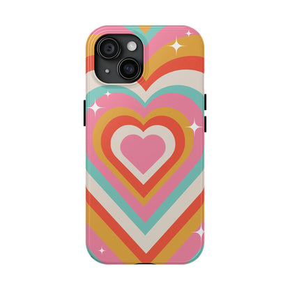 Psychedelic Hearts Phone Case