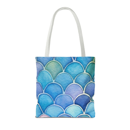 Watercolor Mermaid Tote Bag