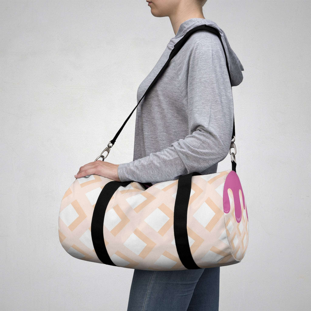 Melting Ice Cream Cone Duffel Bag