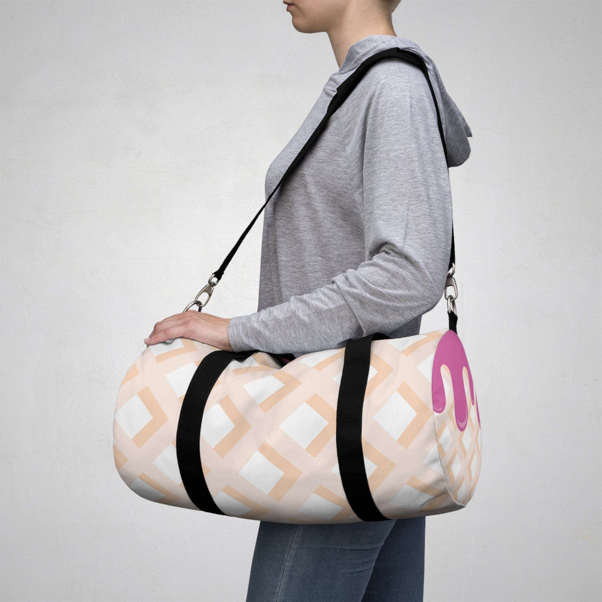 Melting Ice Cream Cone Duffel Bag