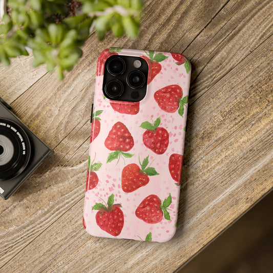 Cute Strawberries Phone Case
