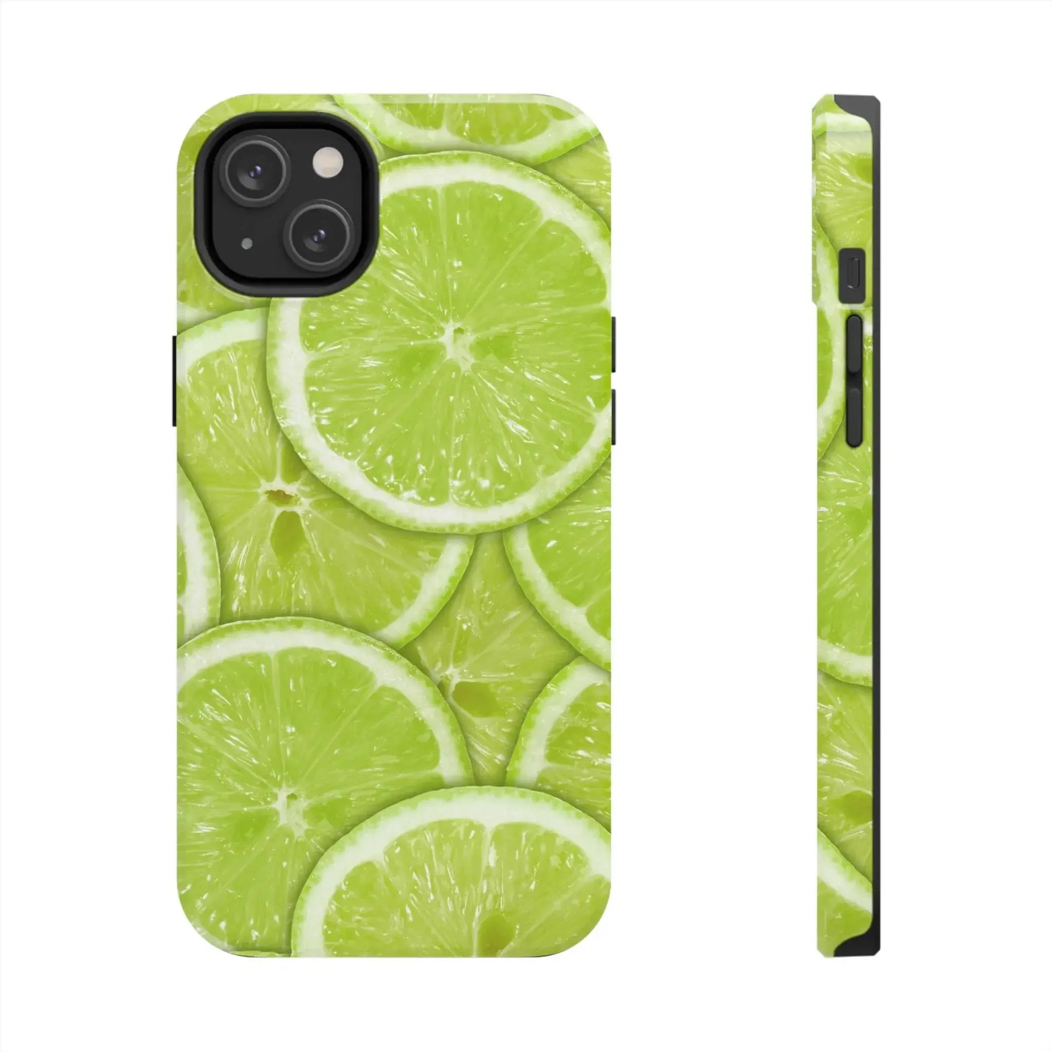Green Citrus Lime Phone Case (Apple & Android) - Pink Sweetheart