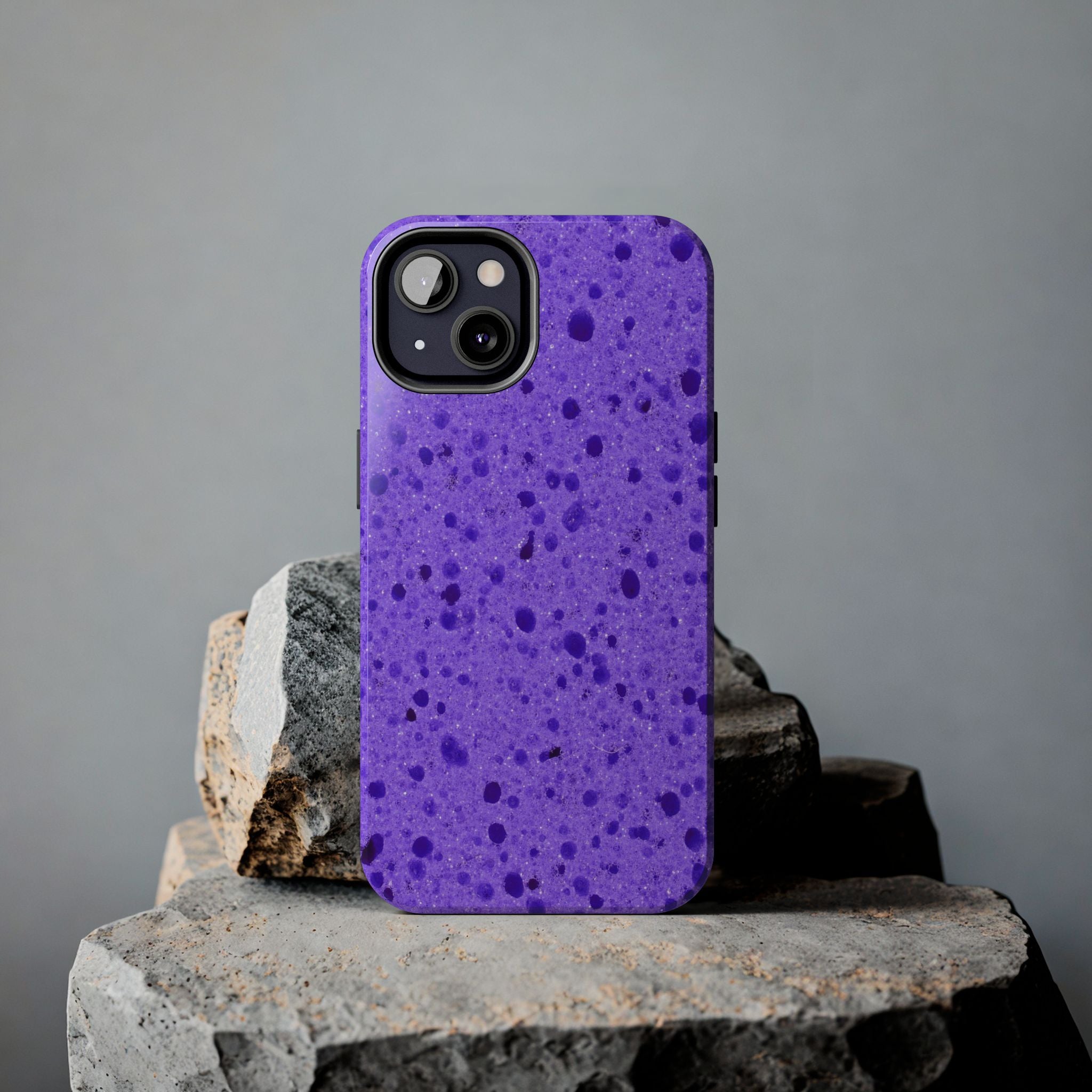 Purple Sponge Phone Case (Apple & Android)