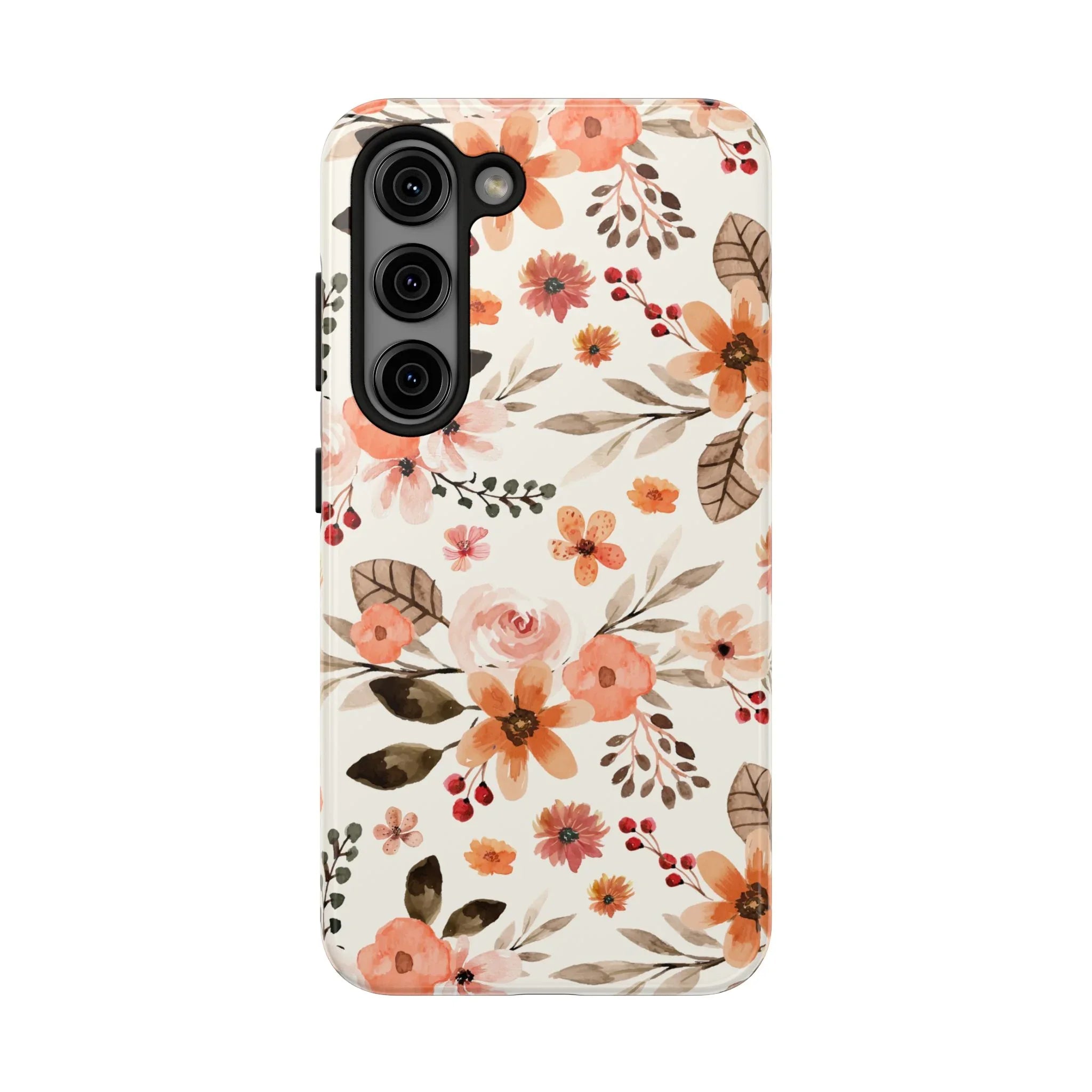 Timeless Vintage Florals Phone Case (Apple & Android) - Pink Sweetheart