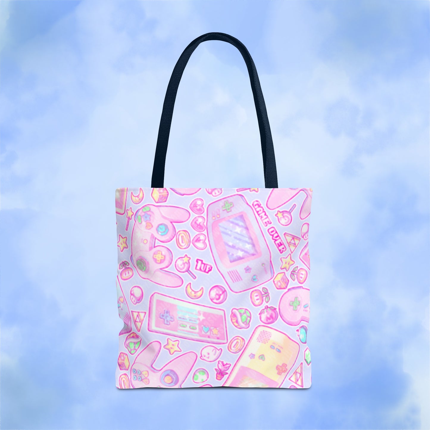 Pink Pastel Gamer Girl Tote Bag