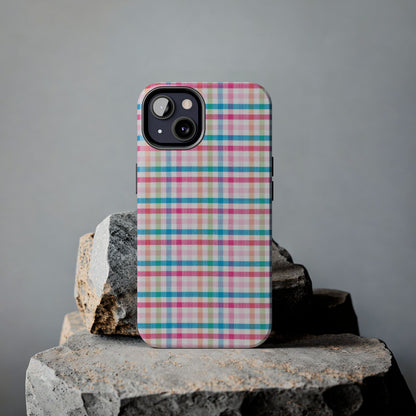 Checked Pattern Phone Case