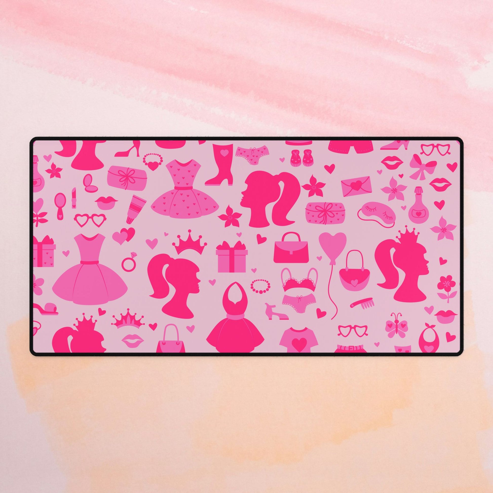 Pretty in Pink Desk Mat
