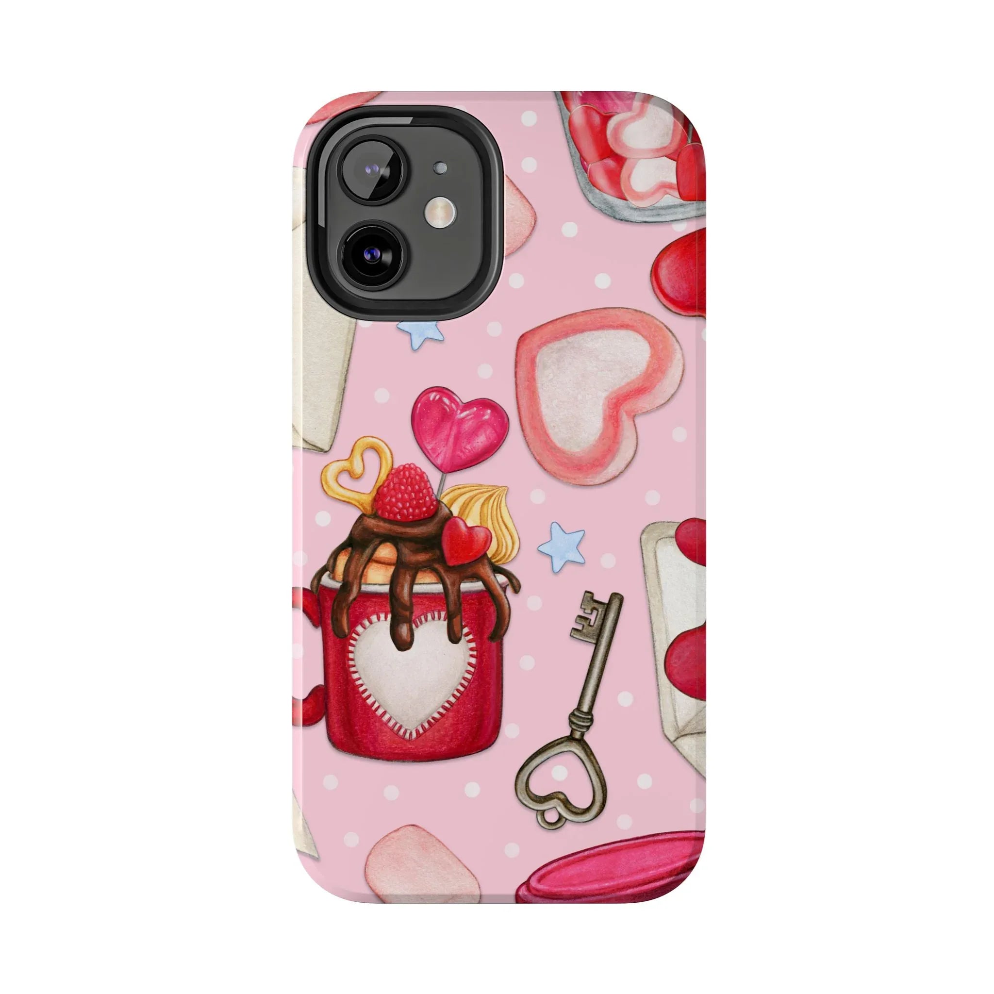 Goodies for My Sweetheart Phone Case (Apple & Android) - Pink Sweetheart