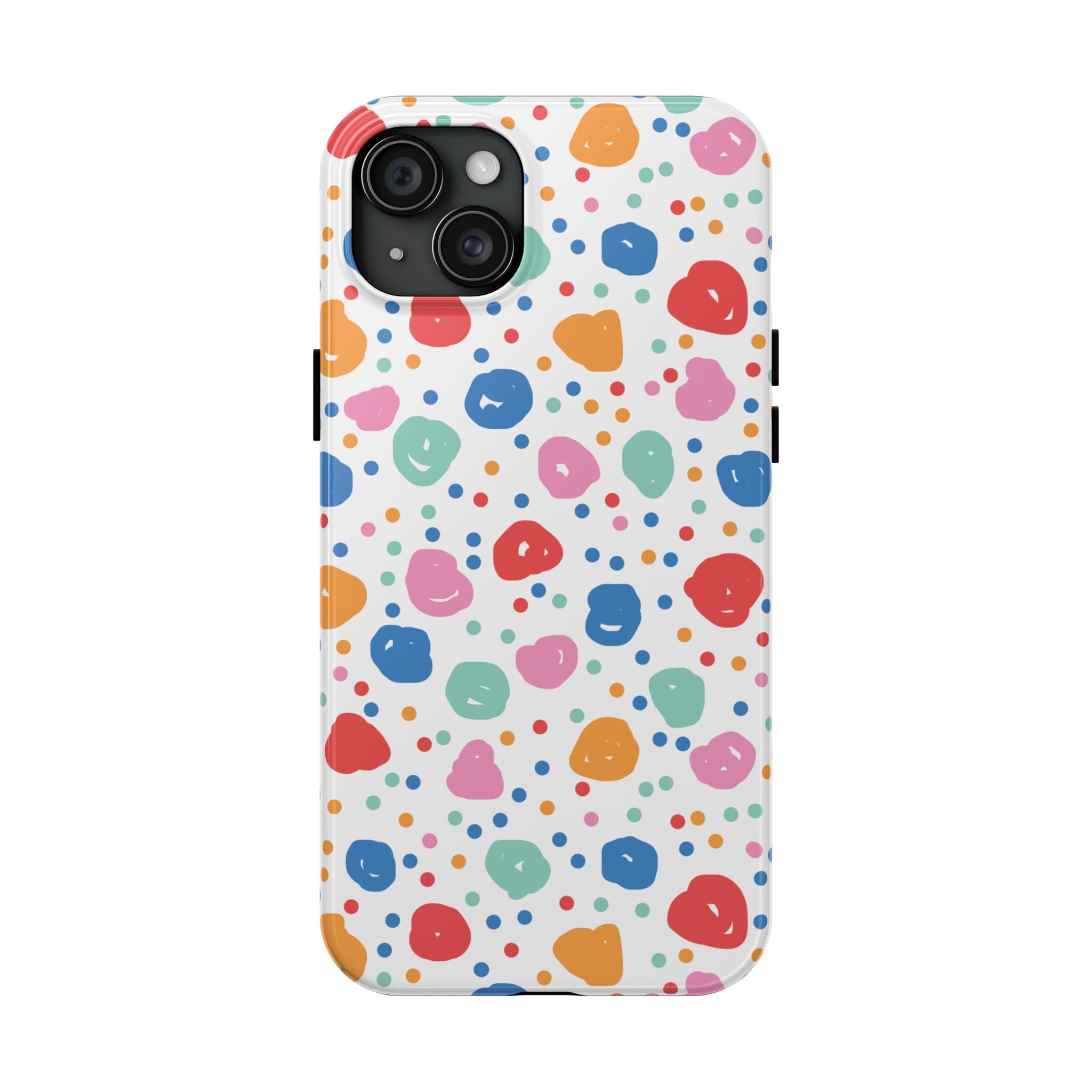 Seamless Hand Drawn Polka Phone Case (Apple & Android)