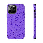 Purple Sponge Phone Case (Apple & Android) - Pink Sweetheart