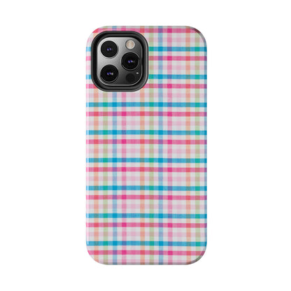 Checked Pattern Phone Case