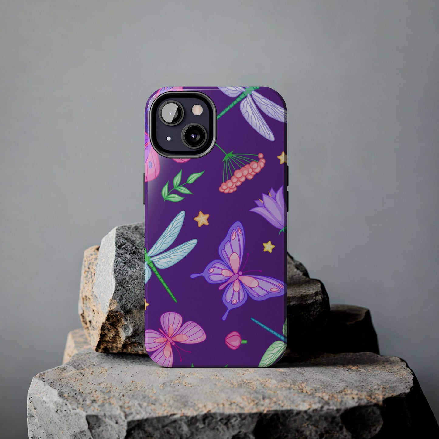 Purple Majestic Butterfly Phone Case