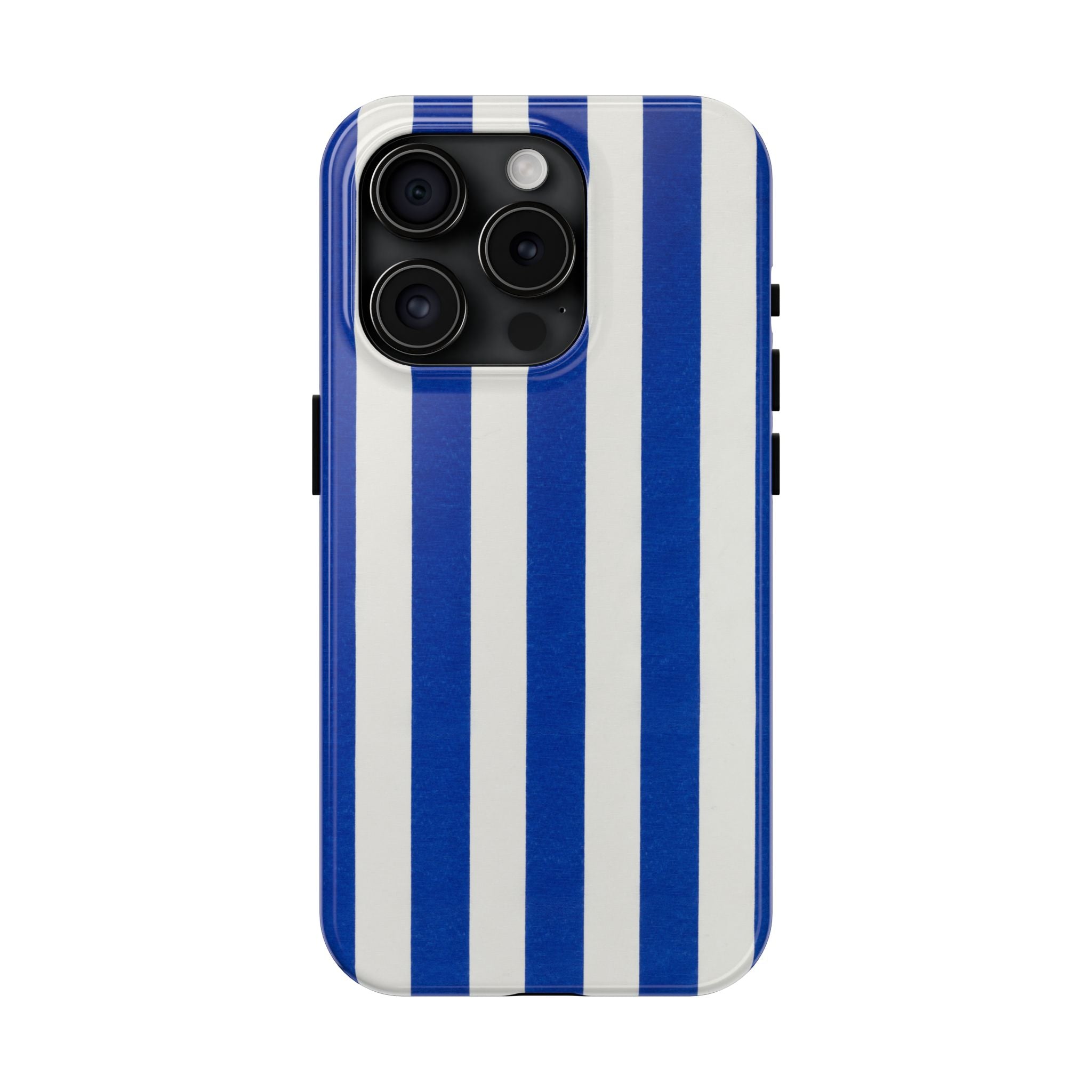 Blue & White Stripes Phone Case (Apple & Android)