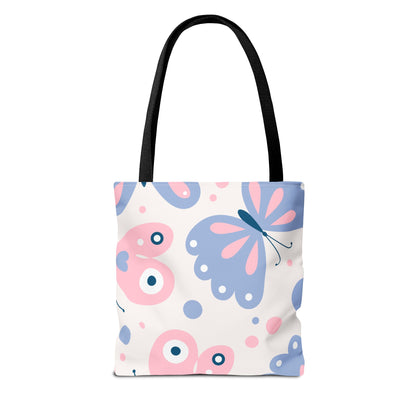 Pastel Butterlies Tote Bag