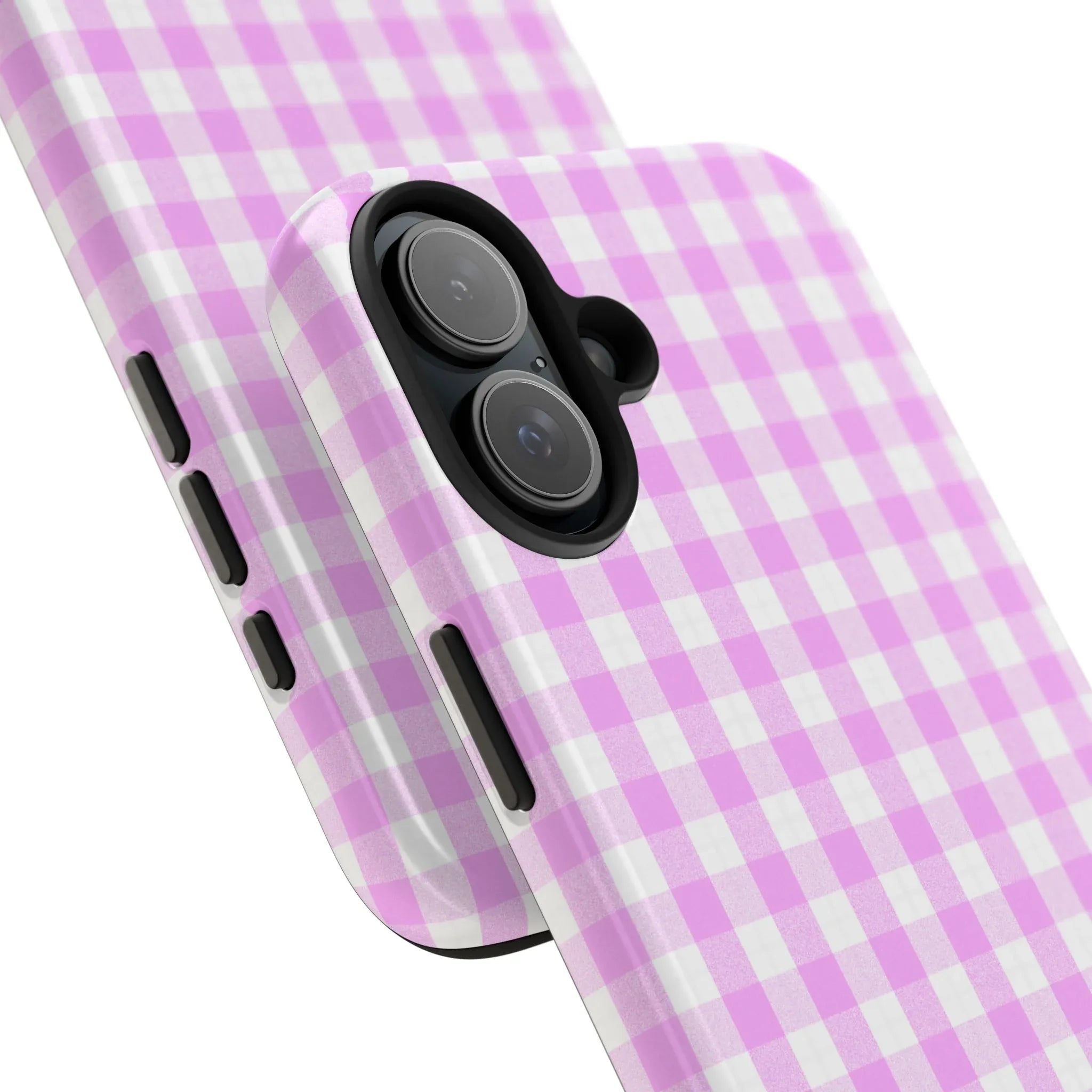 Pink Gingham Phone Case (Apple & Android) - Pink Sweetheart