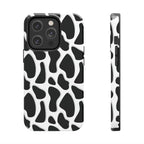 Spotted Animal Print Phone Case (Apple & Android) - Pink Sweetheart