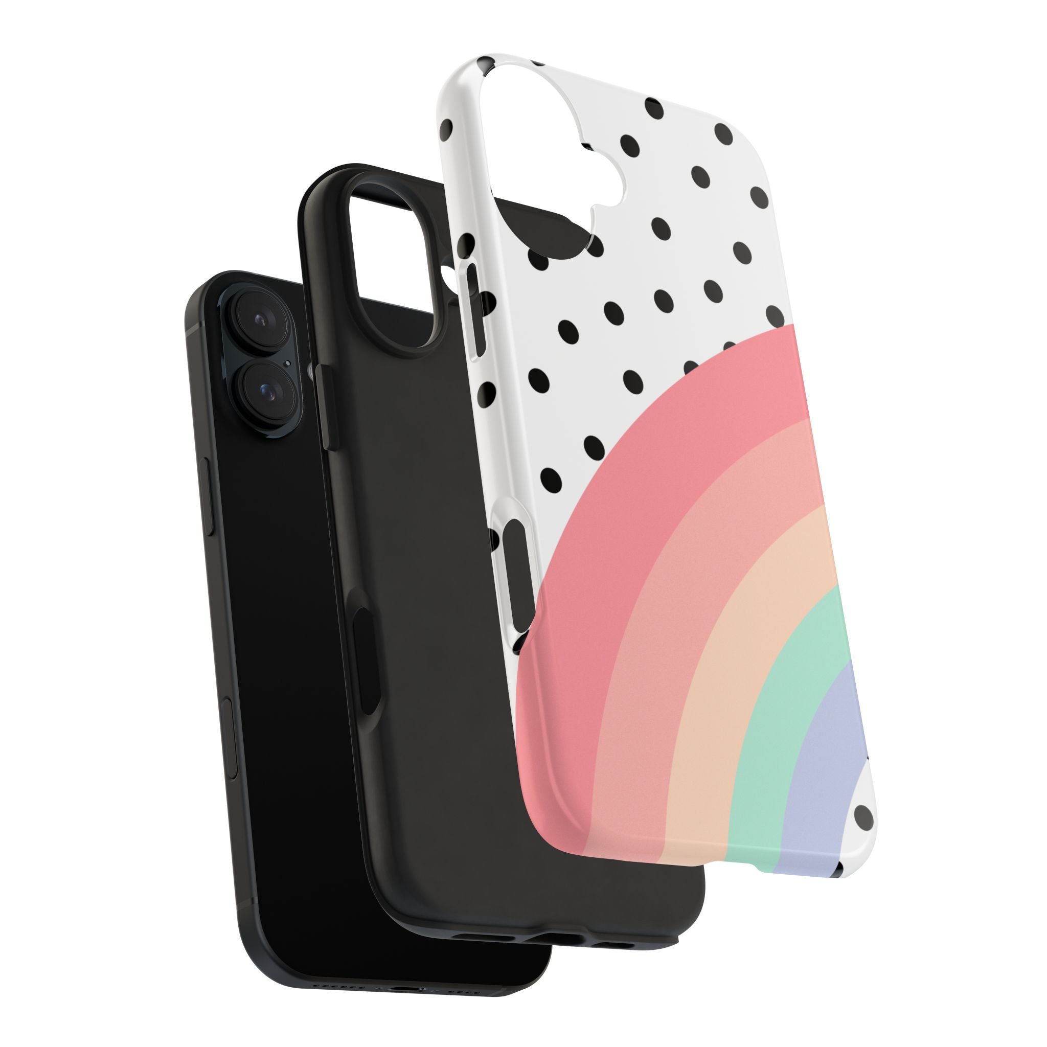 Polka Dot Rainbow Phone Case (Apple & Android)