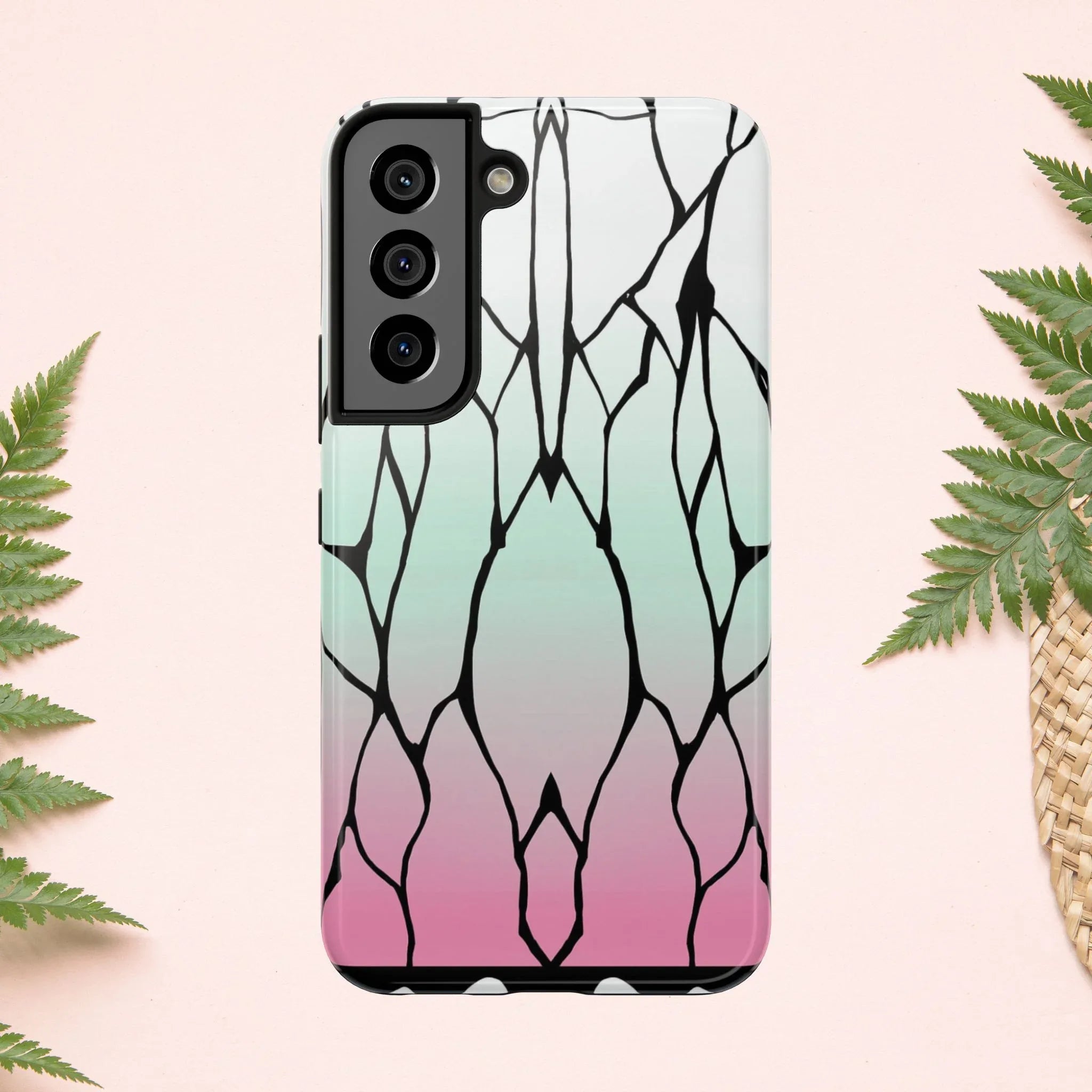 Butterfly Kimono Tough Phone Case (Apple & Android) - Pink Sweetheart