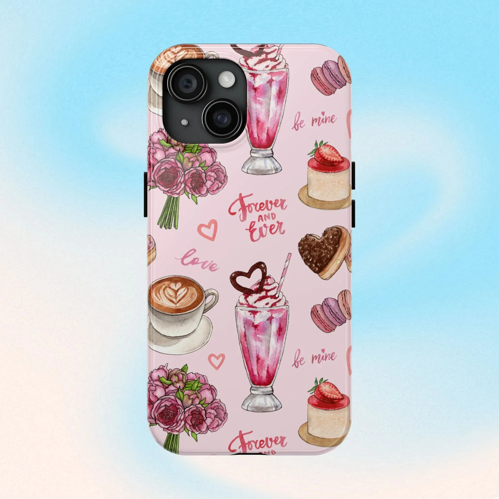 Be Mines Forever Phone Case (Apple & Android) - Pink Sweetheart