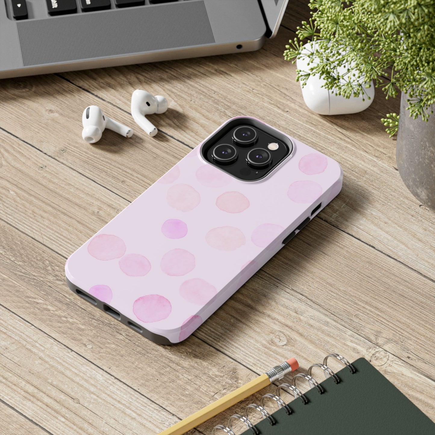 Watercolor Dots Phone Case