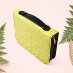 Wrinkled Bright Yellow Paper Book Cover