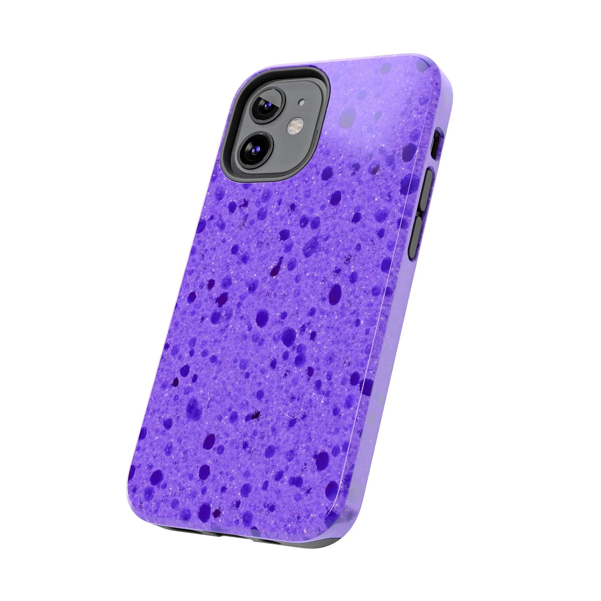 Purple Sponge Phone Case (Apple & Android) - Pink Sweetheart