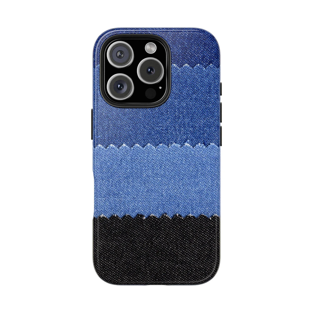 Blue Denim Phone Case (Apple & Android) - Pink Sweetheart