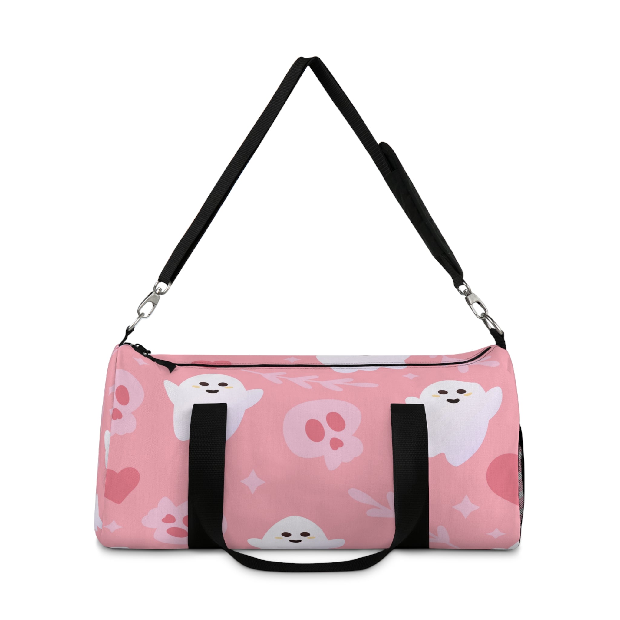 Pretty Pink Ghosts Season Duffel Bag
